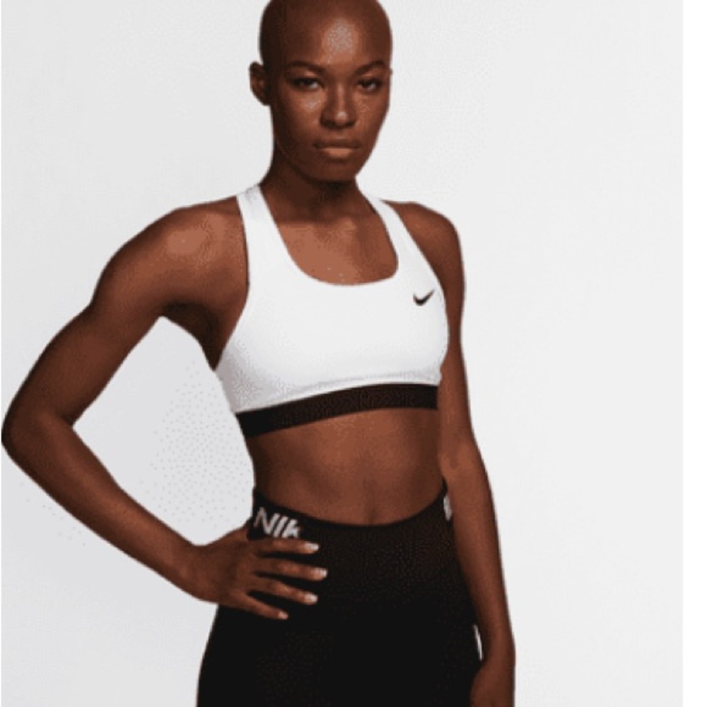 Nike Women's White Sports Bra